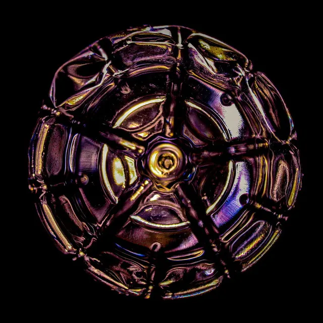 Look close enough at the present and even an ordinary shape turns into its own private universe.